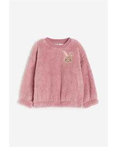 Толстовка с ворсом, розовый H&m