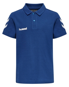 Поло Hmlgo Kids Cotton Polo, цвет TRUE BLUE Hummel