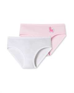 Трусы, розовый/белый Schiesser