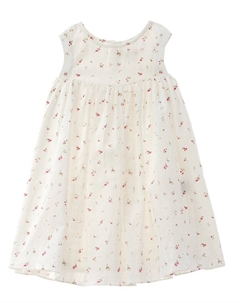 Платье без рукавов, белый Bonpoint