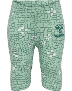 Леггинсы ZANZI, цвет Green/Pastel Green Hummel