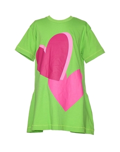 Платье-Майка с узором в форме сердца, зеленый Agatha ruiz de la prada