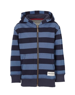 Толстовка Kapuzenpullover Striped Zip, синий Band of rascals