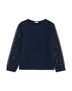 Лонгслив, темно-синий S.oliver