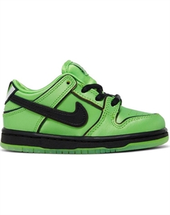 Кроссовки The Powerpuff Girls x Dunk Low Pro SB QS TD 'Buttercup', зеленый Nike