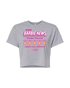 Футболка с рисунком «Барби для юниоров: прогноз погоды из фильма», серый Licensed character