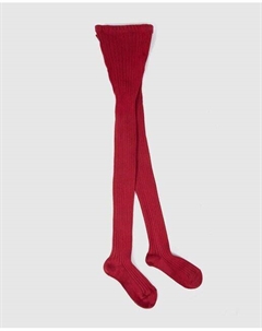 Базовые детские колготки в рубчик, вишневый Condor