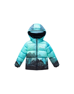 Детский пуховик, цвет Allover Print Fila