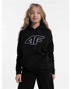 Пуловер с капюшоном, черный 4f