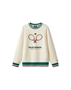Детская толстовка ФИЛА, цвет Coconut milk white-FIV Fila