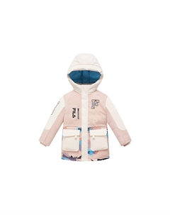 Детский пуховик, цвет Strontium khaki Fila