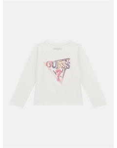 Блузка стандартного кроя, белый Guess