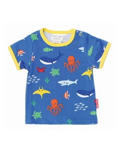 Футболка, синий Toby tiger