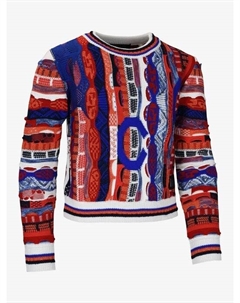 Свитер с круглым вырезом casazza, белый Carlo colucci