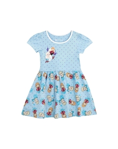 Платье с нашивками «Холодное сердце» Эльзы и Анны, синий Disney
