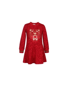 Платье детское, красный Kenzo