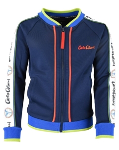 Худи на молнии CARRADO, темно-синий/темно-синий Carlo colucci