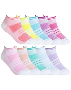 Белые носки для девочек 10 пар, мультиколор Sock snob