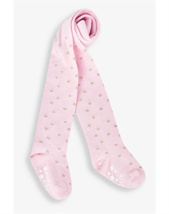 Хлопковые колготки в горошек, розовый Jojo maman bébé