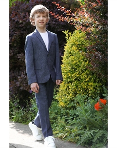 Пиджак из смесового льна (от 12 до 16 лет), синий Next