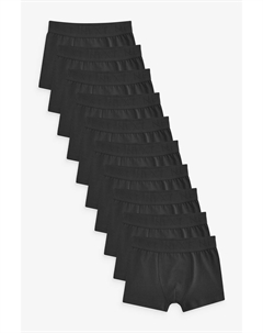 10 пар боксеров (1 5 16 лет), черный Next