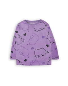 Лицензионные флисовые пижамы для девочек, фиолетовый Vanilla underground