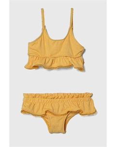 Детский купальник из двух частей, желтый Zippy