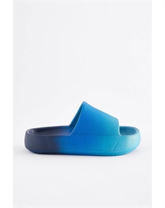 Шлепанцы на толстой подошве, синий Next