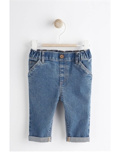 Детские джинсы без застежки, синий Next