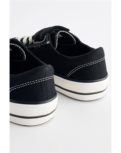 Кроссовки на эластичных шнурках и одной липучке, черный Next