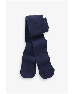 Детские колготки в рубчик (0-18 месяцев), синий Next