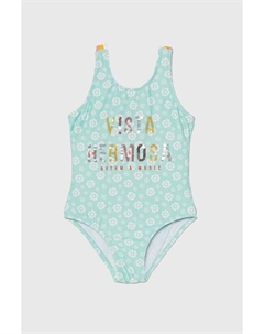 Детский цельный купальник, бирюзовый Zippy