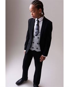 Костюмные брюки (от 12 месяцев до 16 лет), черный Next