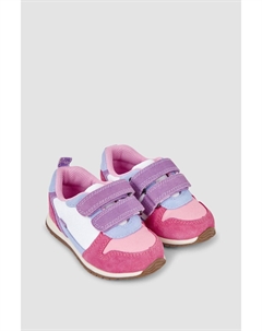 Кроссовки с застежкой-липучкой, мультиколор Jojo maman bébé
