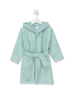 Детский хлопковый халат, зеленый Tous
