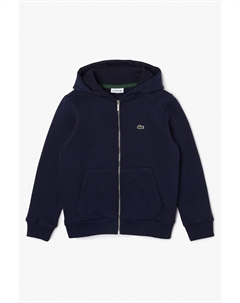 Детская трикотажная толстовка на молнии, синий Lacoste