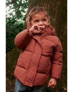 Утепленный плащ (от 3 месяцев до 7 лет), оранжевый Next