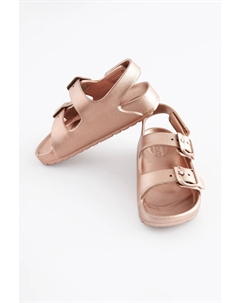 Сандалии с перекрещивающейся застежкой с двумя ремешками, розовый Next
