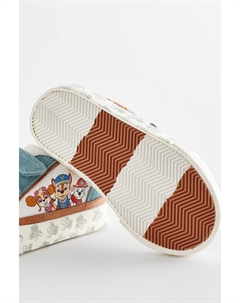 Кроссовки застегиваются двумя ремнями, бежевый Next