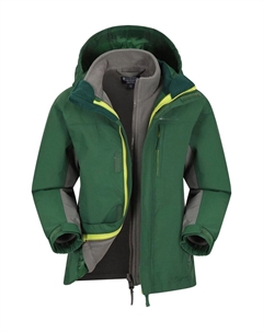 Детская дождевик 3-в-1 «пушечное ядро», зеленый Mountain warehouse