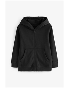 Однотонная толстовка на молнии (3–16 лет), черный Next