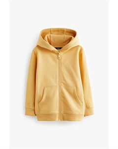 Однотонная толстовка на молнии (3–16 лет), желтый Next