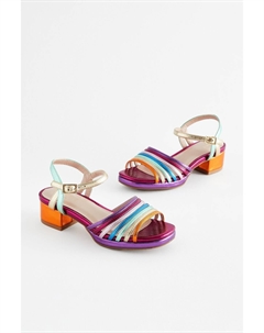 Босоножки на платформе для особых случаев, мультиколор Next