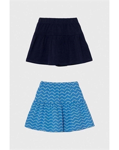 Детские хлопковые юбки, 2 шт., синий Zippy