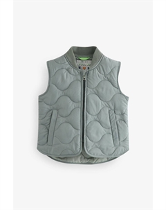 Стеганая безрукавка (от 3 месяцев до 10 лет), зеленый Next
