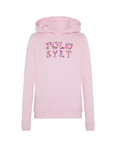 Худи с цветочным логотипом, цвет Pink Lady Polo sylt