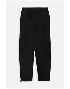 Детские хлопковые брюки, черный Coccodrillo