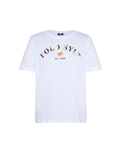 Футболка с логотипом, цвет Bright White Polo sylt