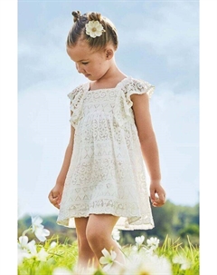 Детское платье, бежевый Mayoral