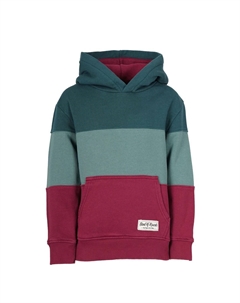 Толстовка 3C Блок, цвет Racing Green Bordeaux Band of rascals